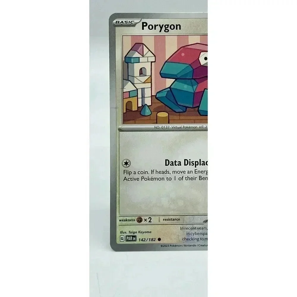 Porygon 142/182 Common Paradox Rift Pokemon TCG Non‎ Holo Mint Unplayed